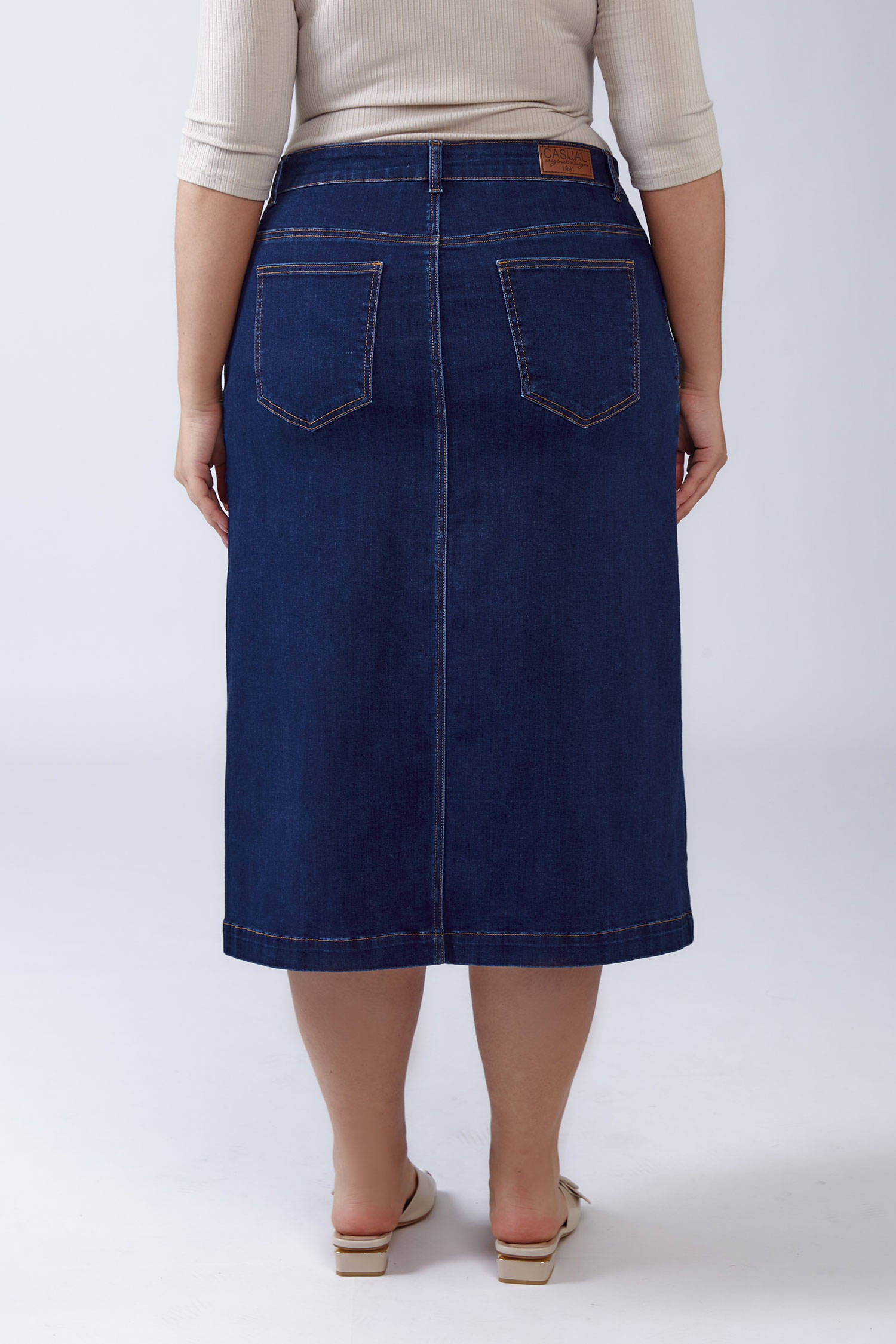 Юбка джинс  V24-s416/4